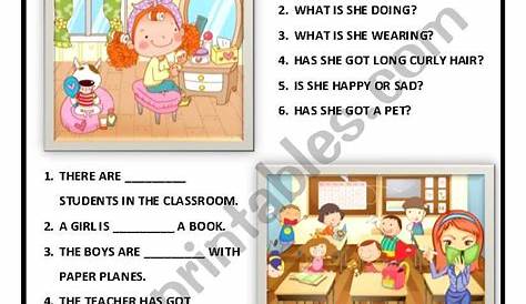 Picture description - searching the net - English ESL Worksheets for