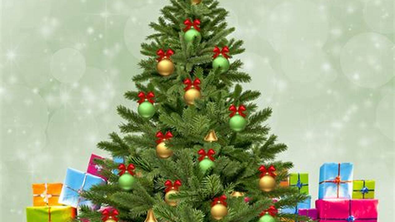 Unveiling the Enchanting World of Christmas Trees with Presents: Free SVG Cut Files