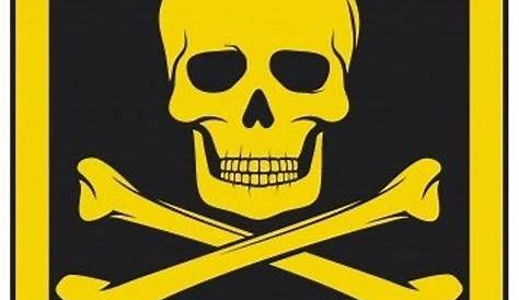 "Danger skull and crossbones" by phatmikey | Redbubble