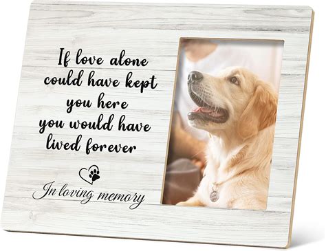 Picture Frame Dog Quote