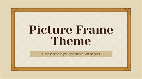 Picture Frame For Google Slides