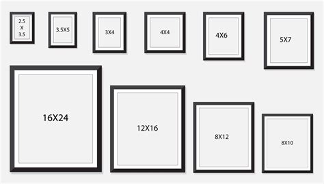 Picture Frame Sizes 12 X 17