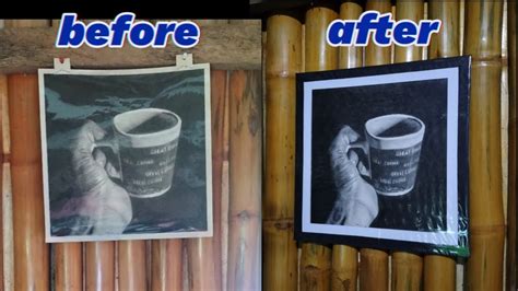 Picture Frame Using Illustration Board