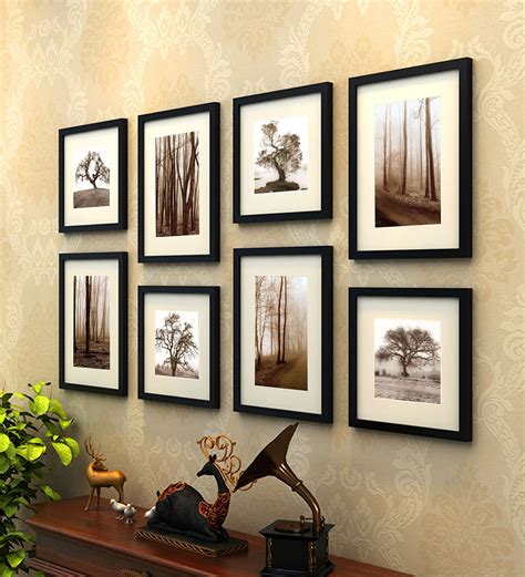 Picture Frame Wall Black