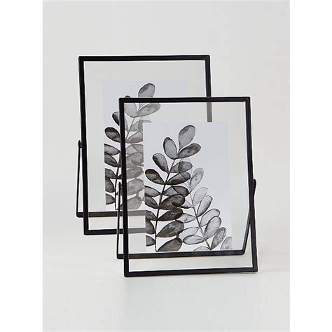 Picture Frames Black Metal