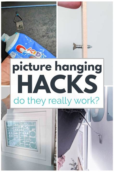 Picture Hanging Hacks