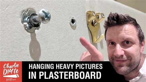 Picture Hooks Into Plasterboard
