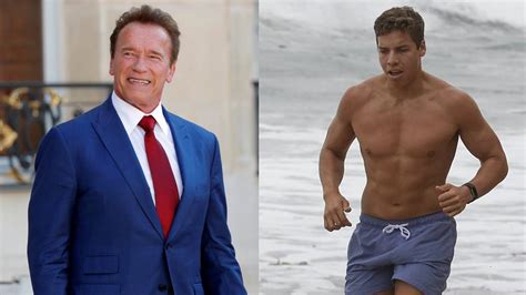 picture of arnold schwarzenegger son