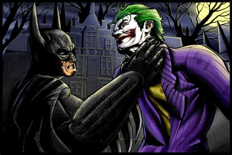 picture of batman and joker
