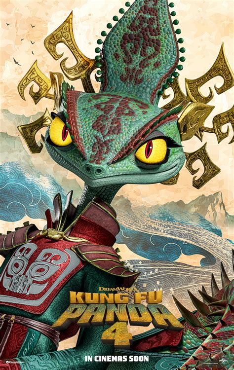 picture of chameleon in kung fu panda