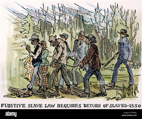 Picture Of Fugitive Slave Act