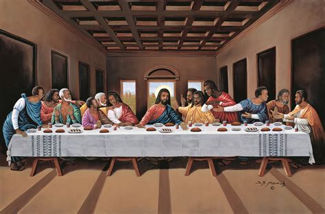 picture of last supper table