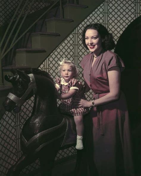 picture of loretta young's daughter