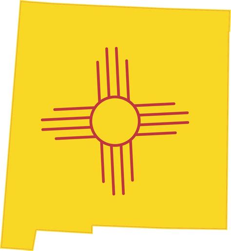 picture of new mexico state shape