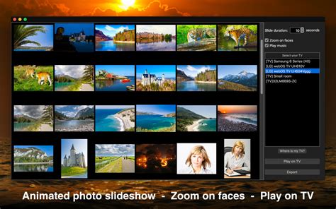Picture Slideshow For Tv