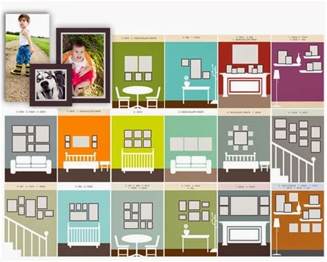 Picture wall layout ideas
