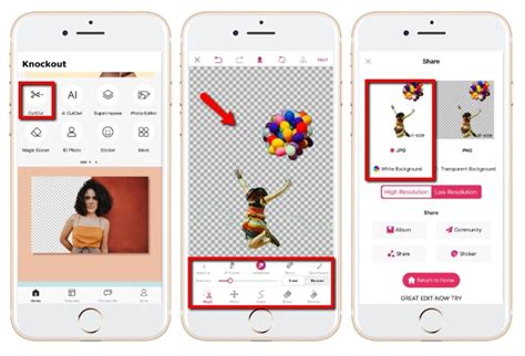 Picture White Background App