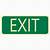 pictures of exit signs