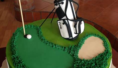 Golf Course Multi-Scene Cake - CakeCentral.com