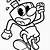pictures of pbs kids characters as cuphead coloring
