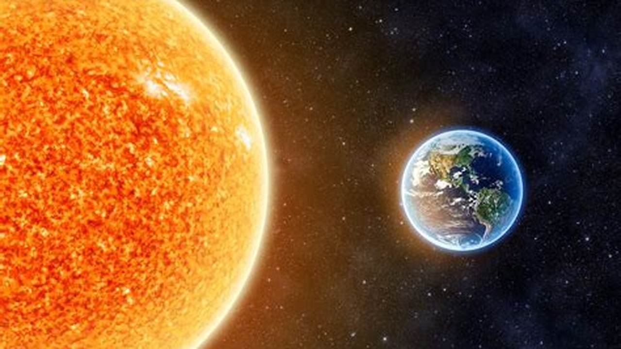 Discover the Wonders of Our Solar System: Pictures of the Sun and Earth Unveiled