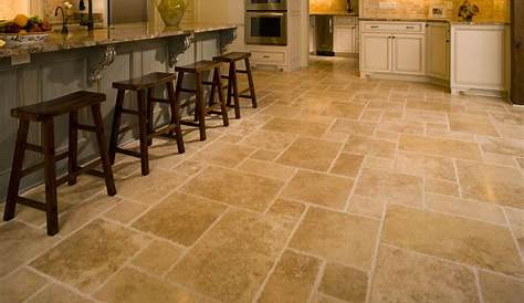 Pictures Of Travertine Floors In Kitchens Kitchen Floor Design Ideas, Cost And Tips