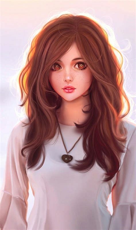 Beautiful girl cartoon character Royalty Free Vector Image