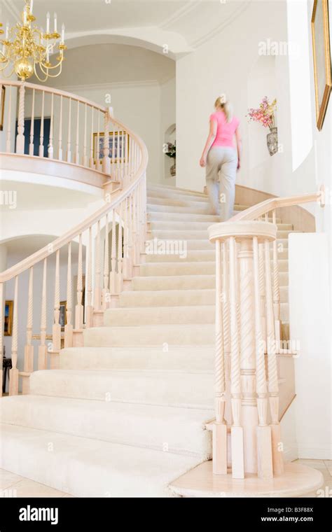 Pictures Going Up Staircase