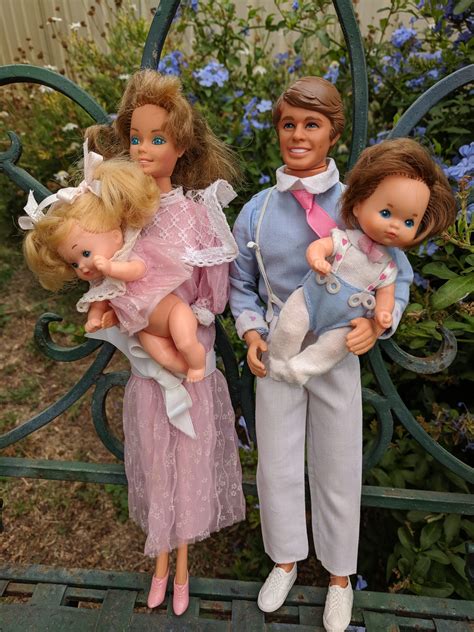 pictures of barbie doll family