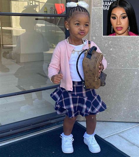 pictures of cardi b daughter