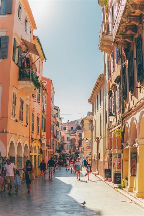 pictures of corfu town