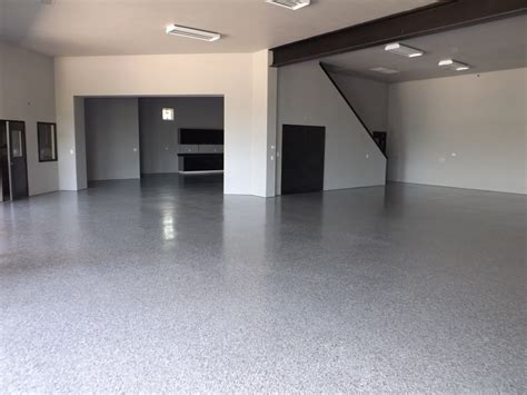 pictures of finished garage floors