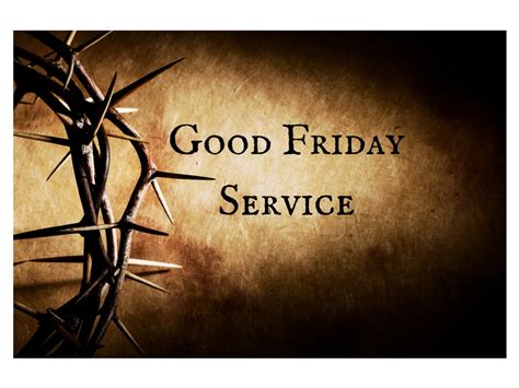 pictures of good friday service