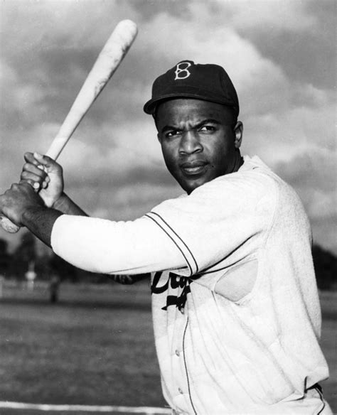 pictures of jackie robinson playing baseball