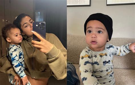 pictures of kylie jenner's son