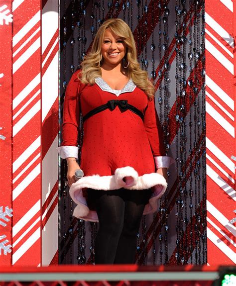 pictures of mariah carey pregnant
