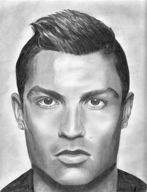 pictures of ronaldo to draw easy