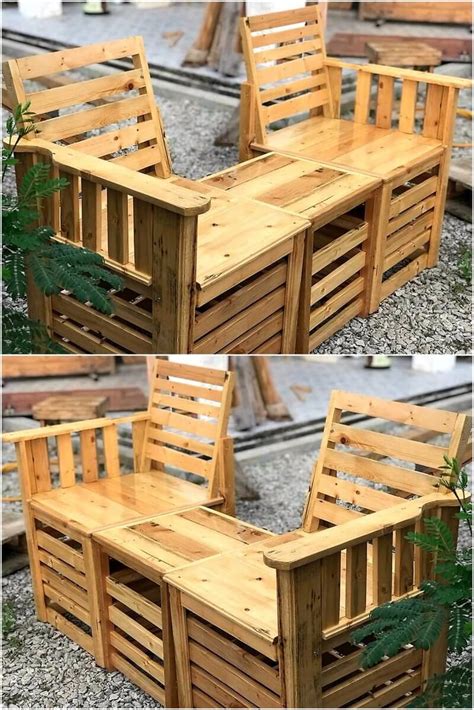 pictures of wooden pallet furniture