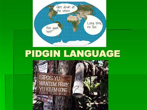 pidgin ap human geography