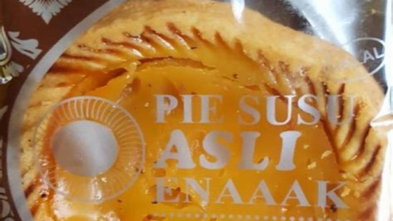 Pie Susu Enak Jl Dewi Sri: Rasa Lezat, Harga Terjangkau, Mudah Ditemukan