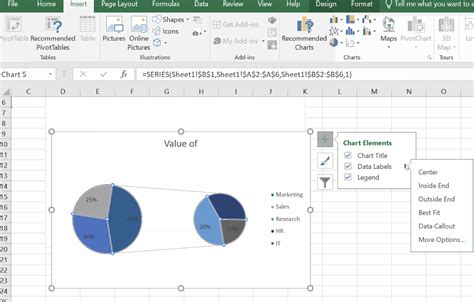 Pie Chart In Excel Definition