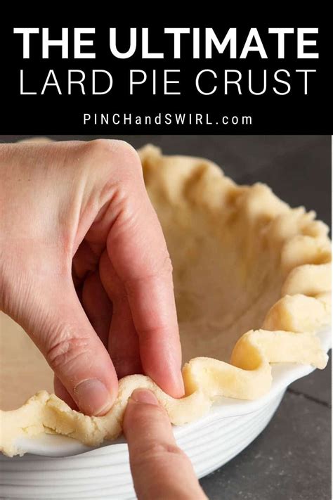 Pie Crust Rendered Lard