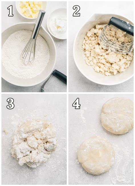 Pie Dough Using Shortening