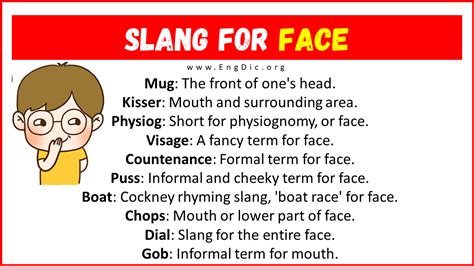 Pie Face Slang