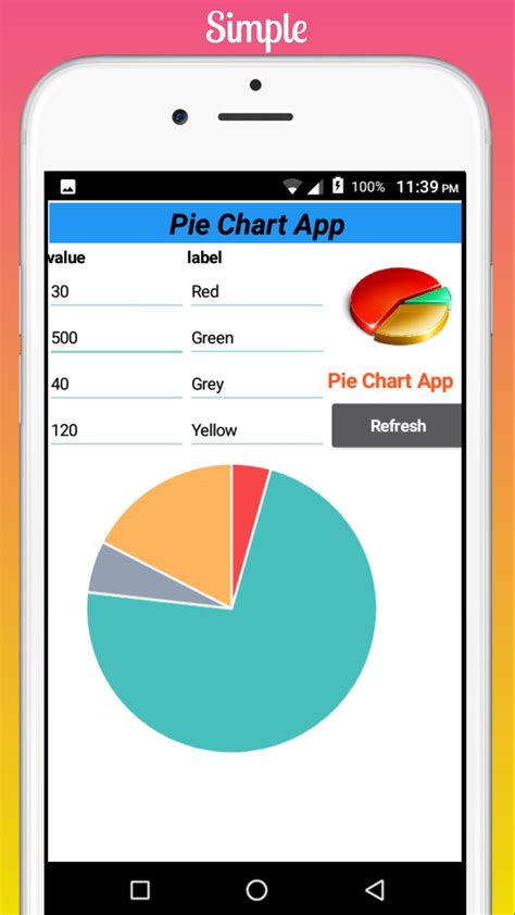Pie Graph Simulator