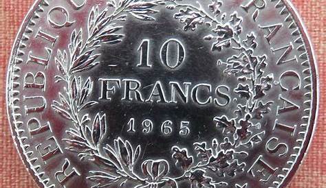 Pièce de 10 Francs argent Hercule 1970 LIBERTE