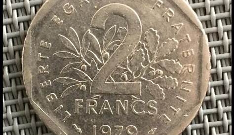 Pieces 2 Francs 1979 Monnaie Française, Piéfort, Semeuse Nickel
