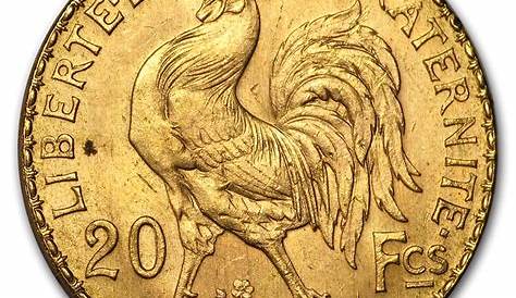 Buy 1907 France Gold 20 Francs Rooster BU APMEX