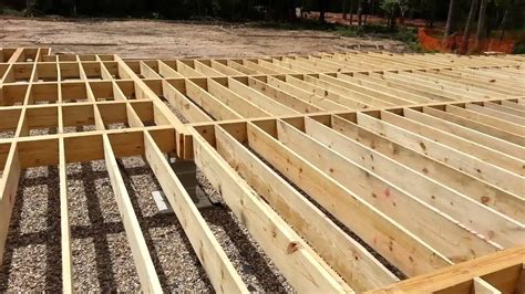 pier and beam construction designs