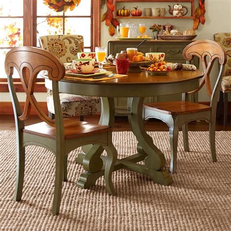 Pier One Round Table Green